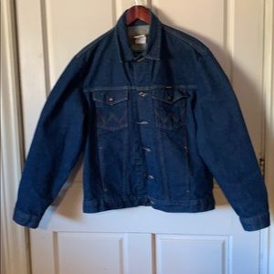 Vtg wrangler jacket w/o lining